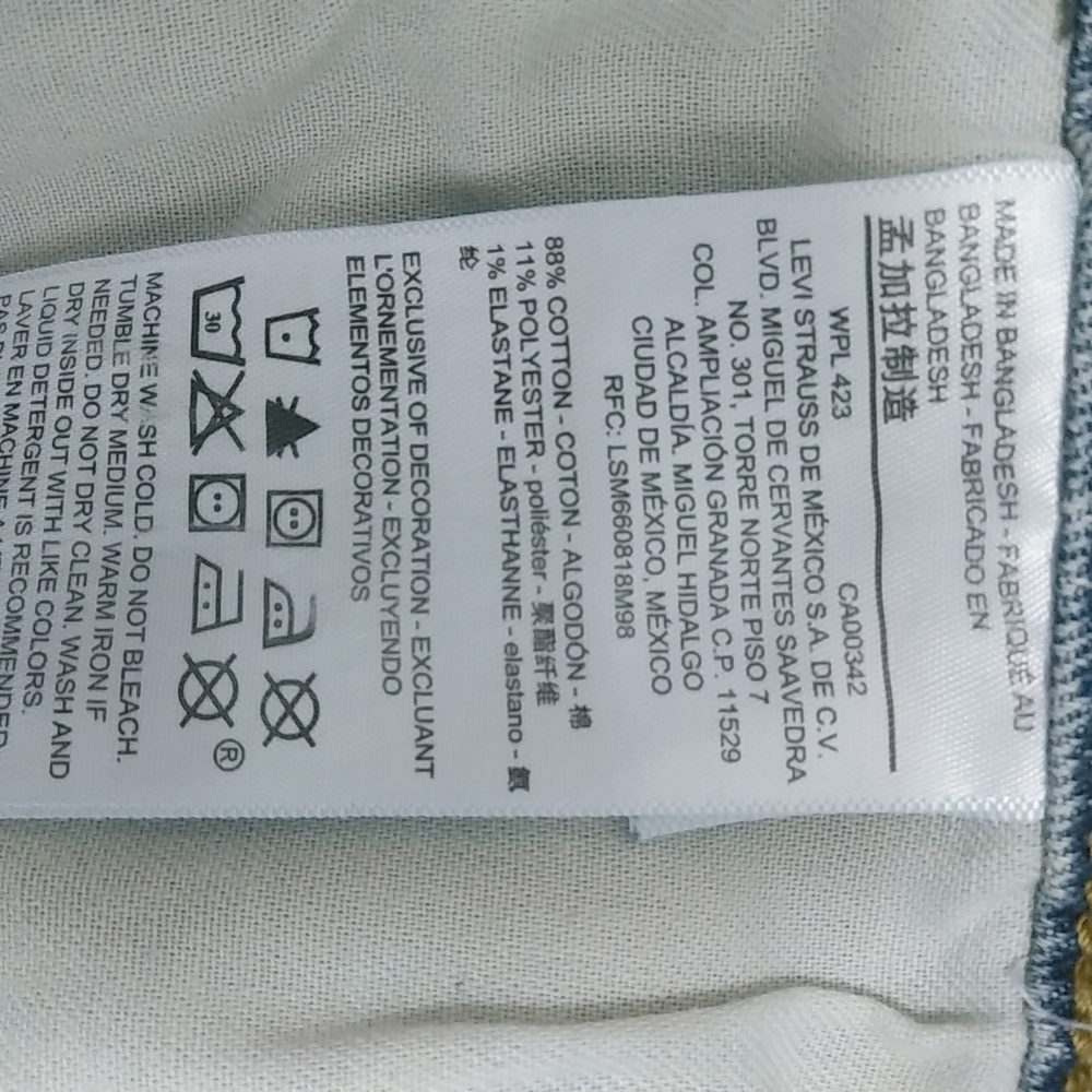 Levis 551 Straight 49x31 Mens Jeans - Picture 3 of 12